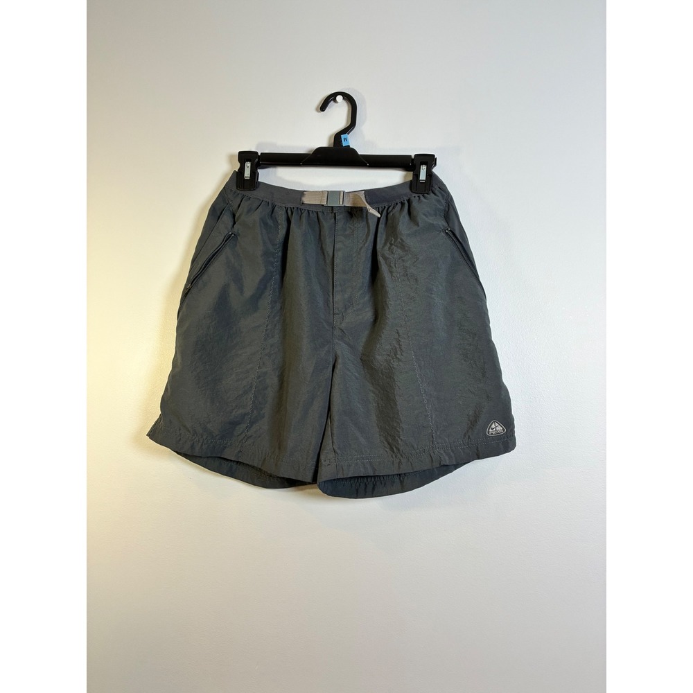 ACG Nike Trail Hiking Shorts‎ Belted Outdoor Athletic Lightweight Gray Size M